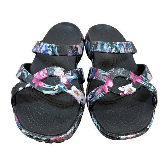 Crocs Meleen Twist Floral Slide Sandals - Picture 5 of 6